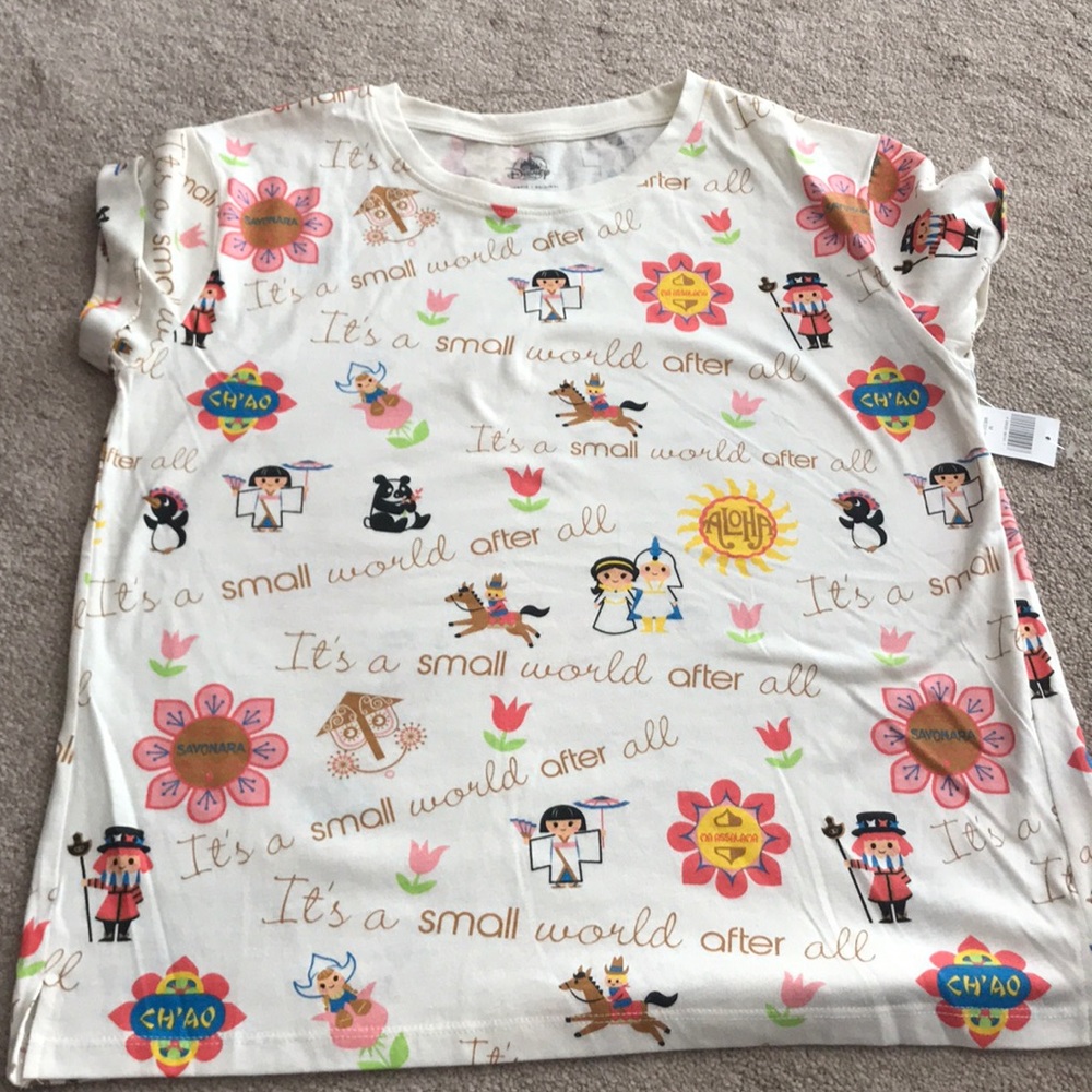 Disney Small World Shirt